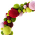 Handmade Hand Felted Wool Wreath - Multicolor Ball - 14" - ARCADIA HOME